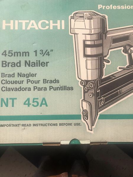 HITACHI NT 45A BRAD NAILER