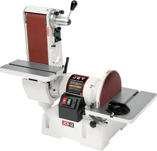 JET JSG-6DC  BELT AND 12" DISC BENCHTOP SANDER