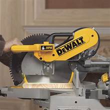 DEWALT MITER SAW DWS780 12 INCH DOUBLR BEVEL SLIDING COMPOUND WITH STAND